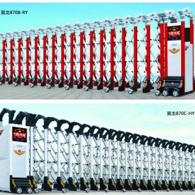 訂做電動(dòng)伸縮門  瀘州電動(dòng)伸縮訂做安裝   訂做不銹鋼電動(dòng)伸縮門